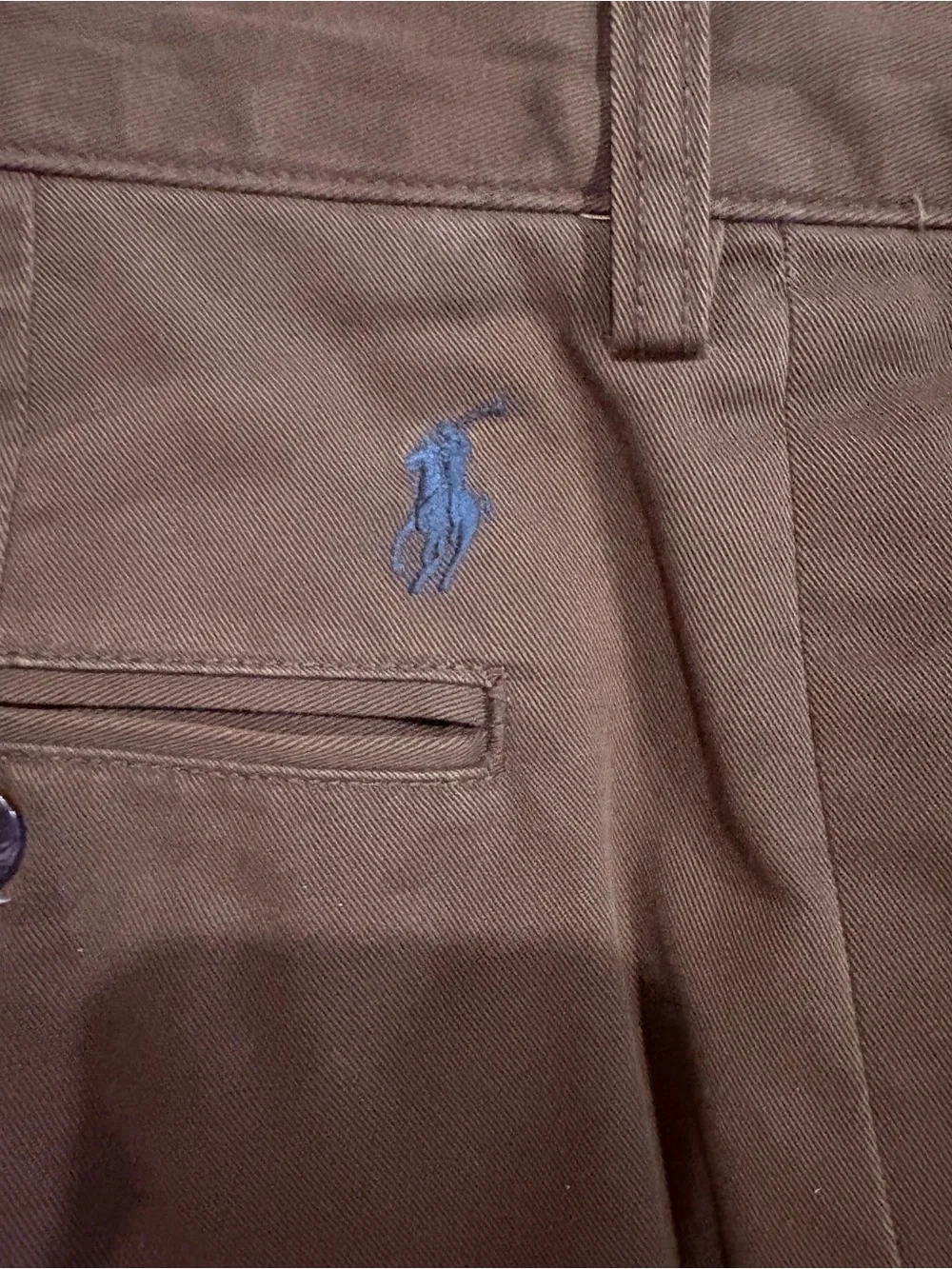 Men's Brown Classic Chino Pants